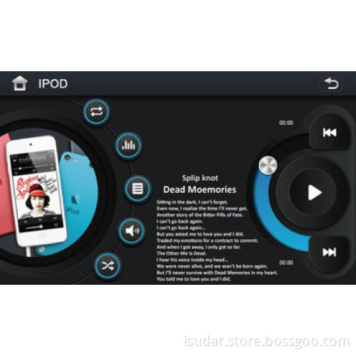 Car DVD Player for Honda CRV 2006-2011, with 3G, 1080p Video Play, Supports iPhone 5S, CPU 800M